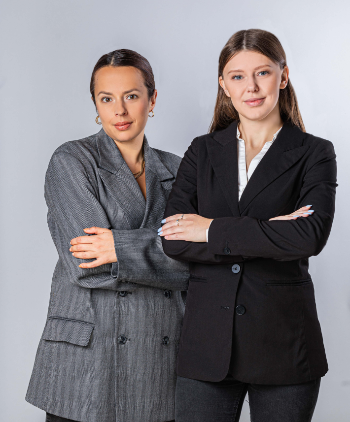 Martyna Szewirska-Urbańska i Wioletta Komuda